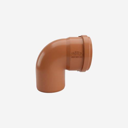 Angle Elbow Orange Rubber for pipe direction change | united