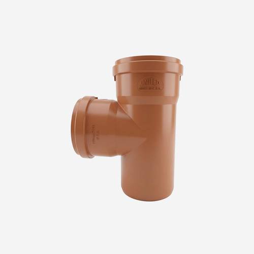 Tee Orange Rubber for water distribution in multiple directions | United