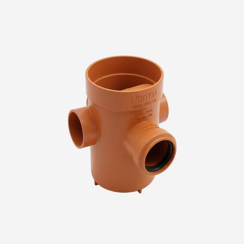 Plastic Floor Trap Orange for sewage joining pipes | United