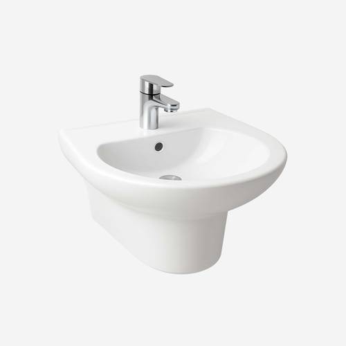 Wall-Hung Porcelain Bathroom Basin | OTTO Plus 006