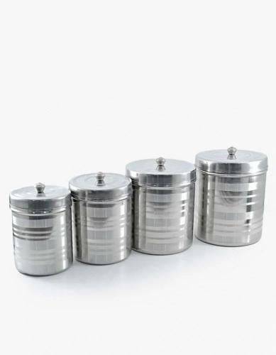 علب بهارات استيل هندي