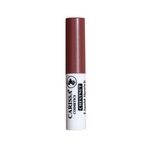 Carissa, Liquid Rouge Lipstick, - Chestnut