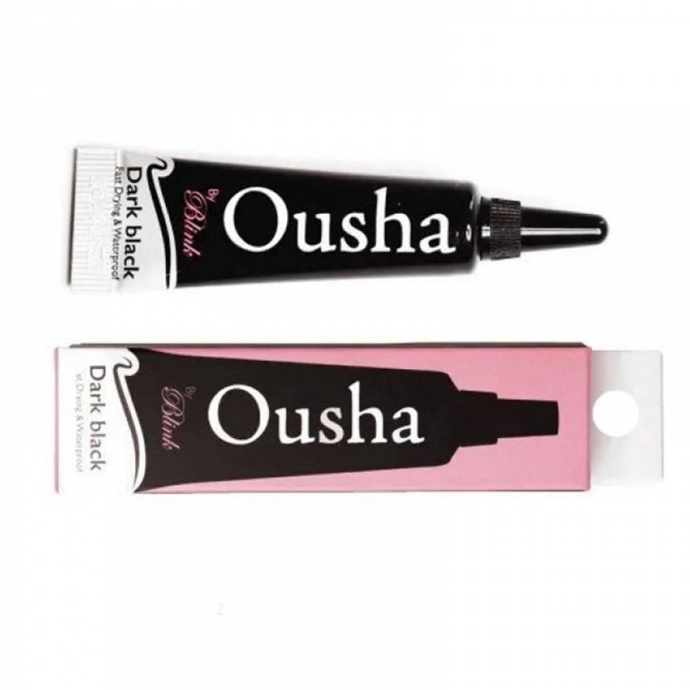 Osha, eyelash glue, liquid and clear,