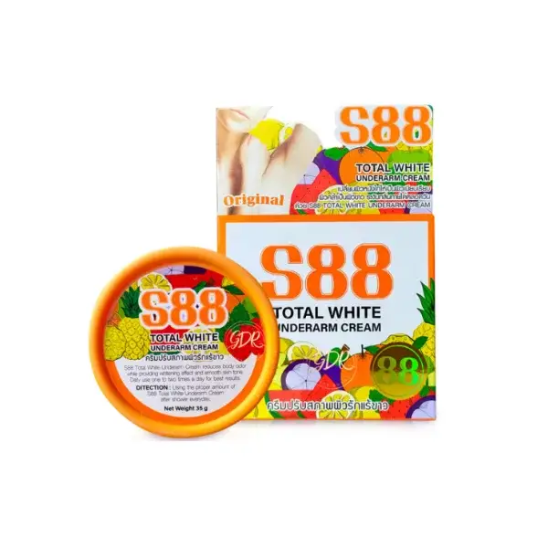 S88 Total White, Underarm Lightening Cream, - 35g