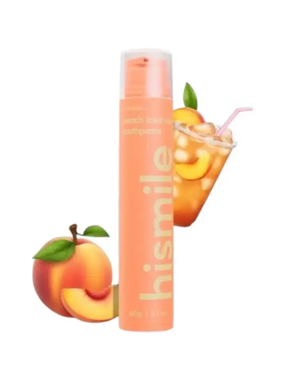 Hismile, Peach Iced Tea Fluoride Toothpaste