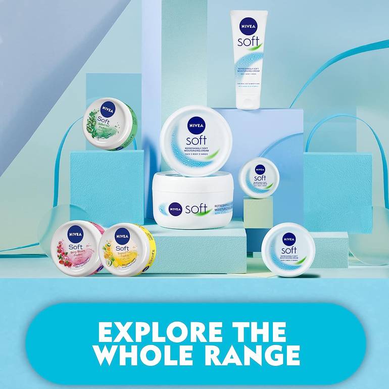 نيفيا, كريم سوفت مرطب ومنعم للجسم والبشرة, -300مل