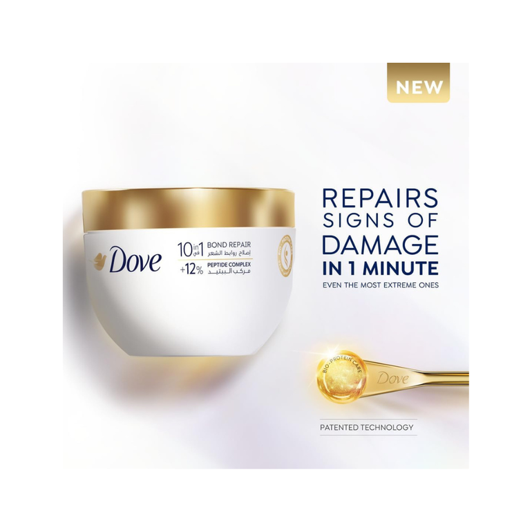 Dove Hair Care Mask, Peptide Complex 12% - 265ml