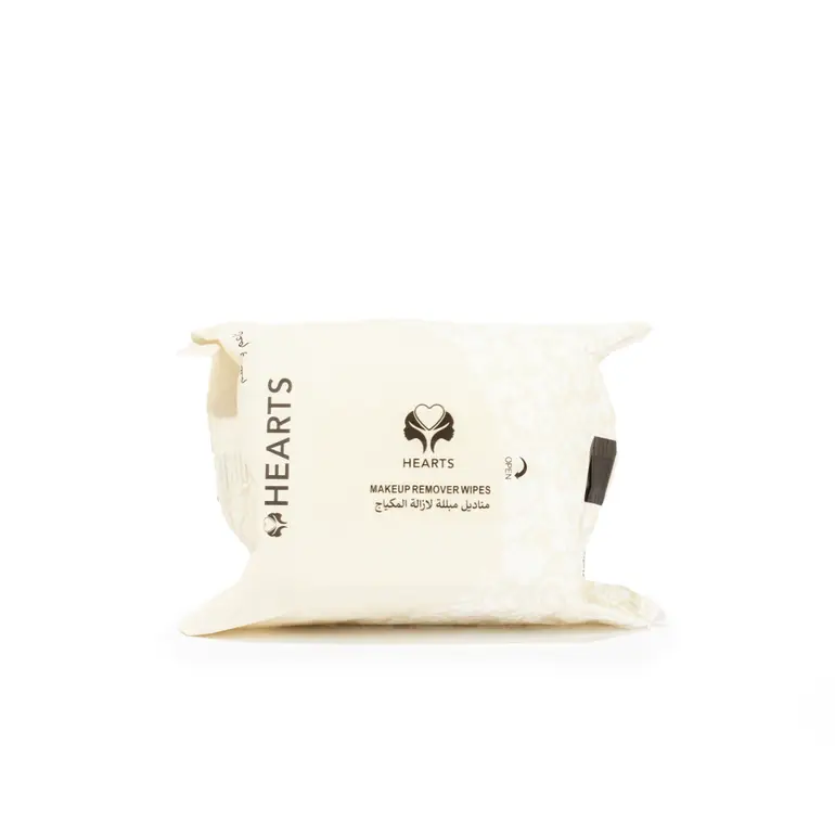 hearts, Makeup Remover Wipes, Soft and Sterile