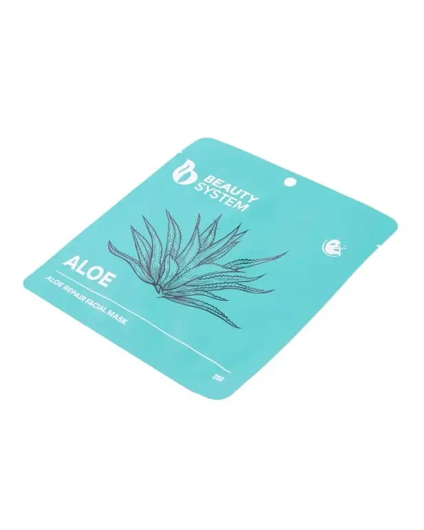 ,Beauty System, Aloe Repair Facial Mask