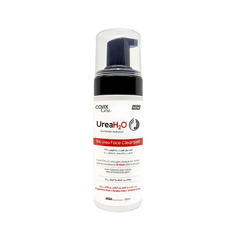 Covix Care Urea H2O, 5% Urea Face Cleanser - 150ml 