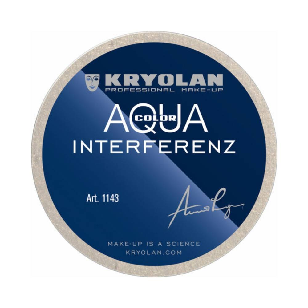  Kryolan, Water Eyeshadow, Aqua Color Interferenz, Hellgold