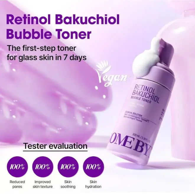 Some By Mi, Retinol Bakuchiol Bubble Toner- 100ml