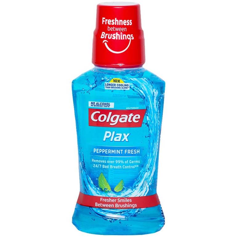 Colgate, Mouthwash, Plax Peppermint, Refreshing Mint, - 500ml