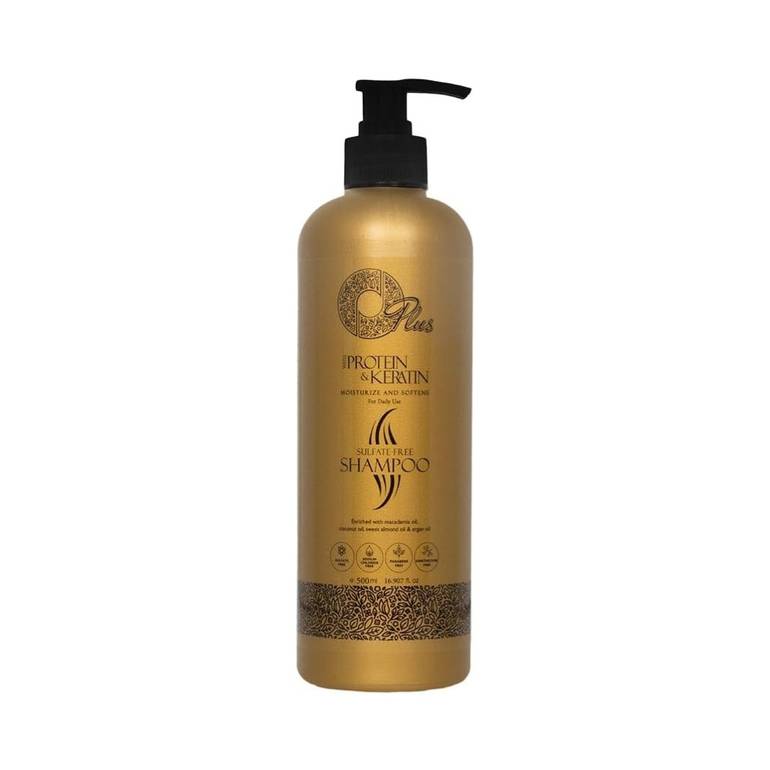 O Plus, Protein and Keratin Shampoo, for Treated Hair - 500ml