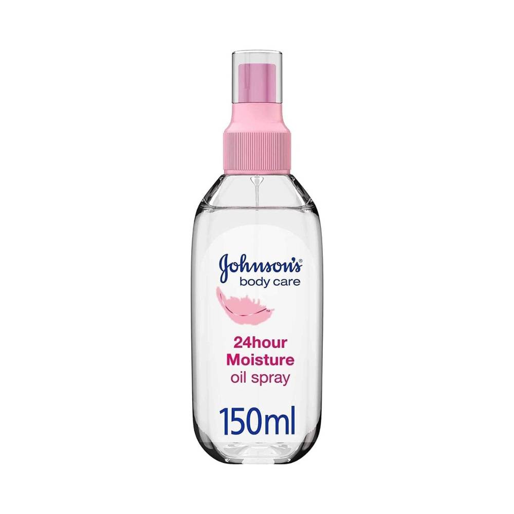 Johnson's, Body Oil Spray, Soybean & Almond Oil, 150ml