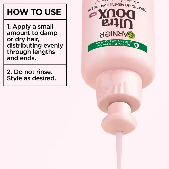Garnier, Grape Water Cream, for dry hair, - Ultra Doux