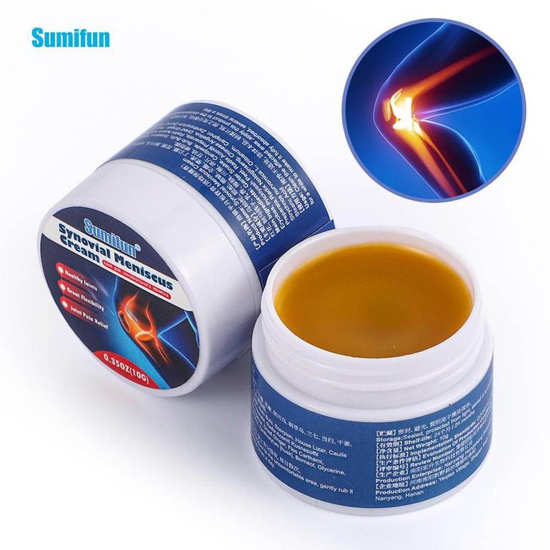 Cream, ointment, to relieve knee pain, gout, and rheumatism.