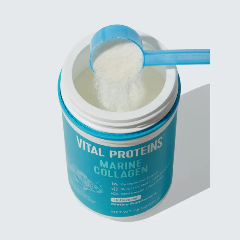 Vital, proteins, collagen, marine, sachet, nutritional supplement, unflavored, 10g