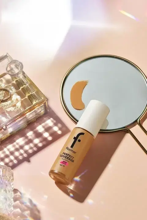 Flormar, cream, foundation, perfect coverage, - 100 light ivory