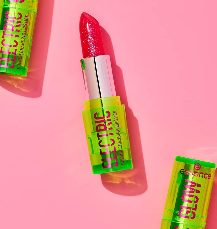 Essence, Electric Glow Lipstick, 3.2g