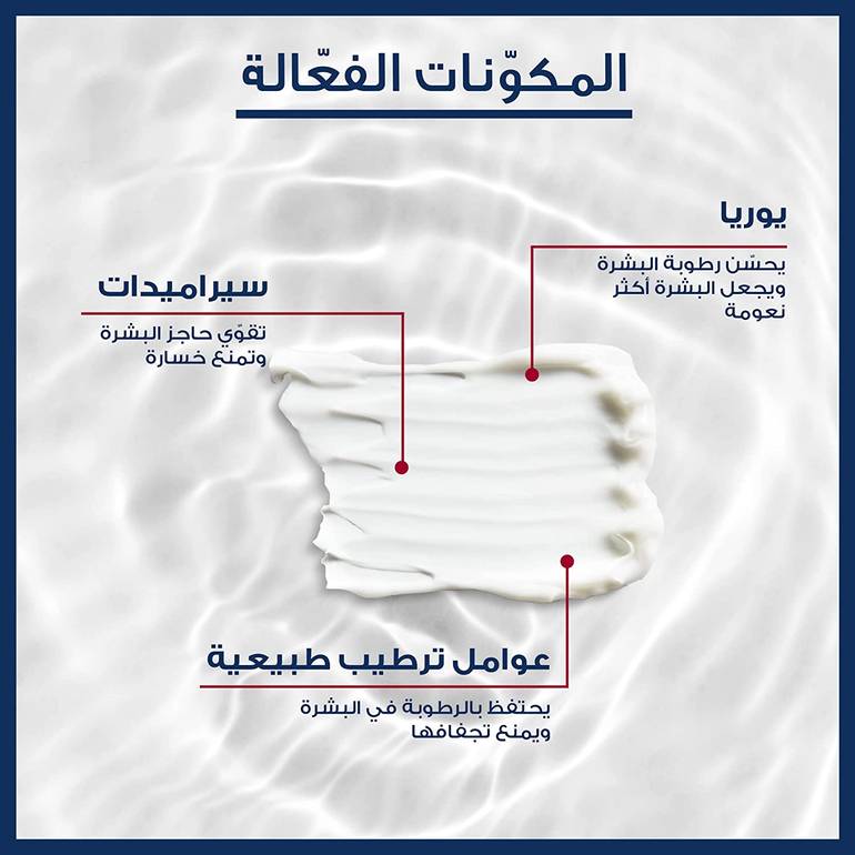 يوسيرين لوشن يوريا ريبر بلس 10% للعناية المباشرة والترطيب للبشرة شديدة الجفاف 48ساعة 