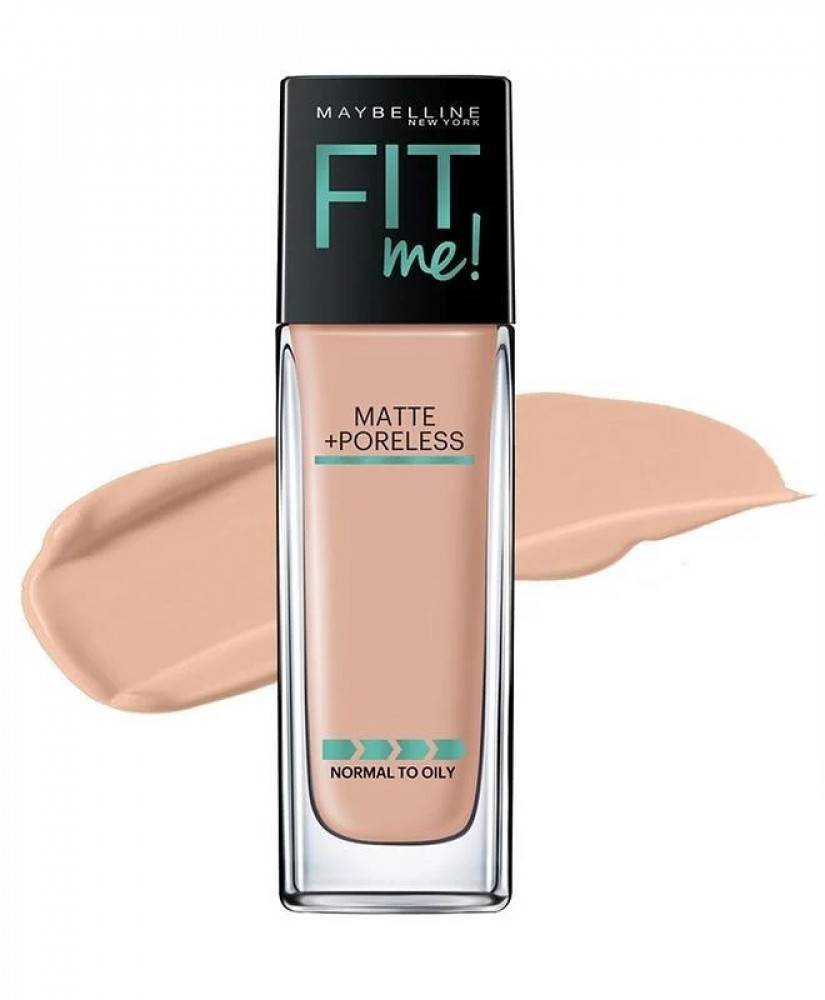  Maybelline New York Fit Me Matte + Poreless Foundation No. 130 BUFF BEIGE