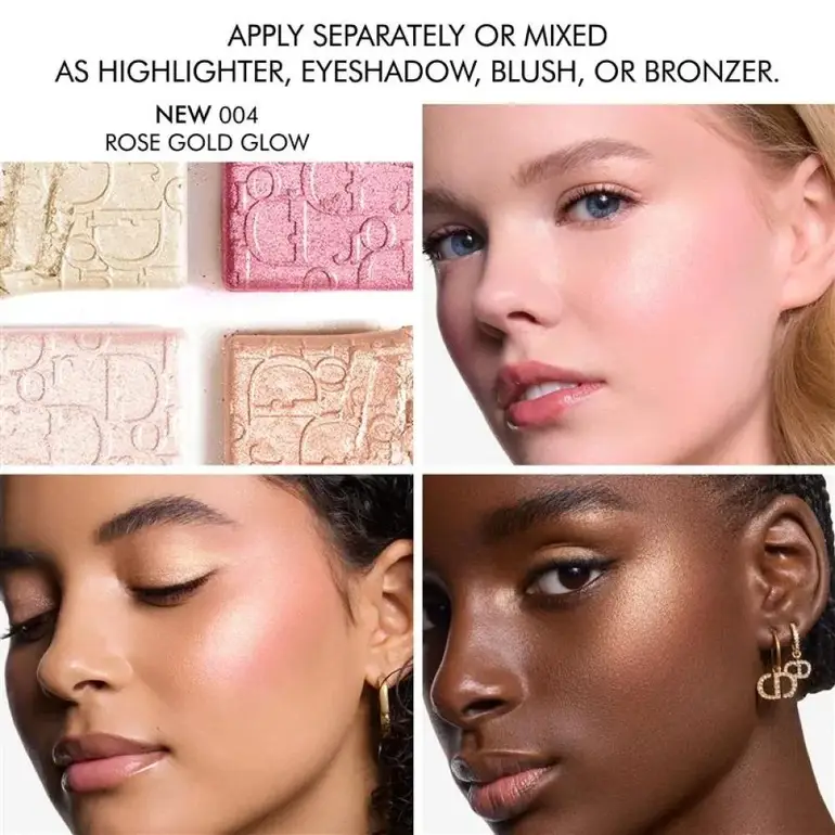 Dior, Backstage Blush and Highlighter Palette, - 005 Sunlit Amber Glow