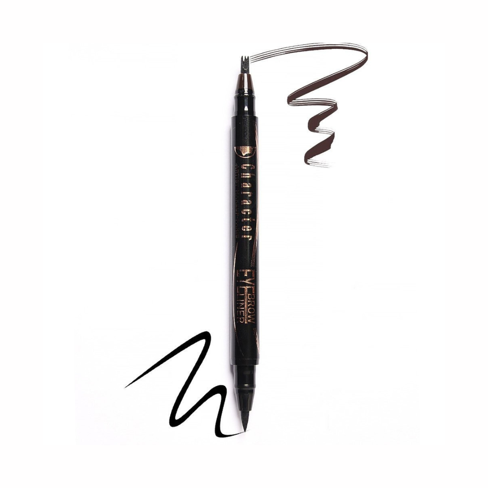 Character Eyeliner Brow Pencil Double Tip 2 in 1 ENE001