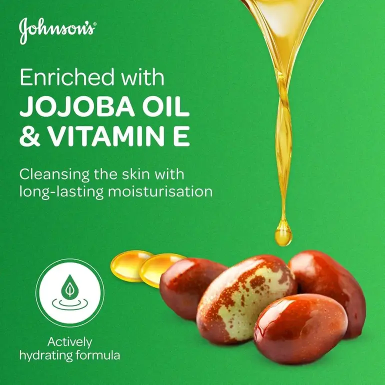 Johnson's, Shower Gel, with Vitamin E and Jojoba Oil, - 250ml
