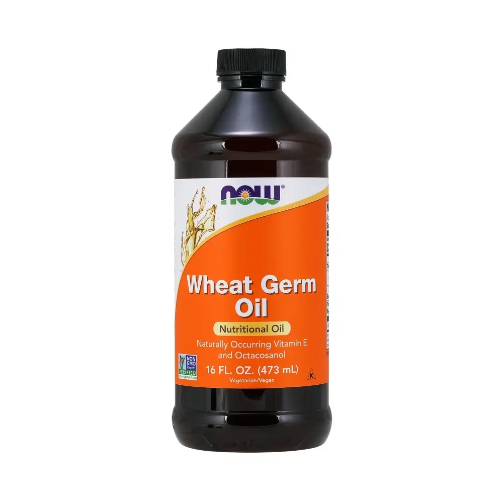 Now, Wheat Germ Oil Liquid, for Skin Radiance, 473 ml