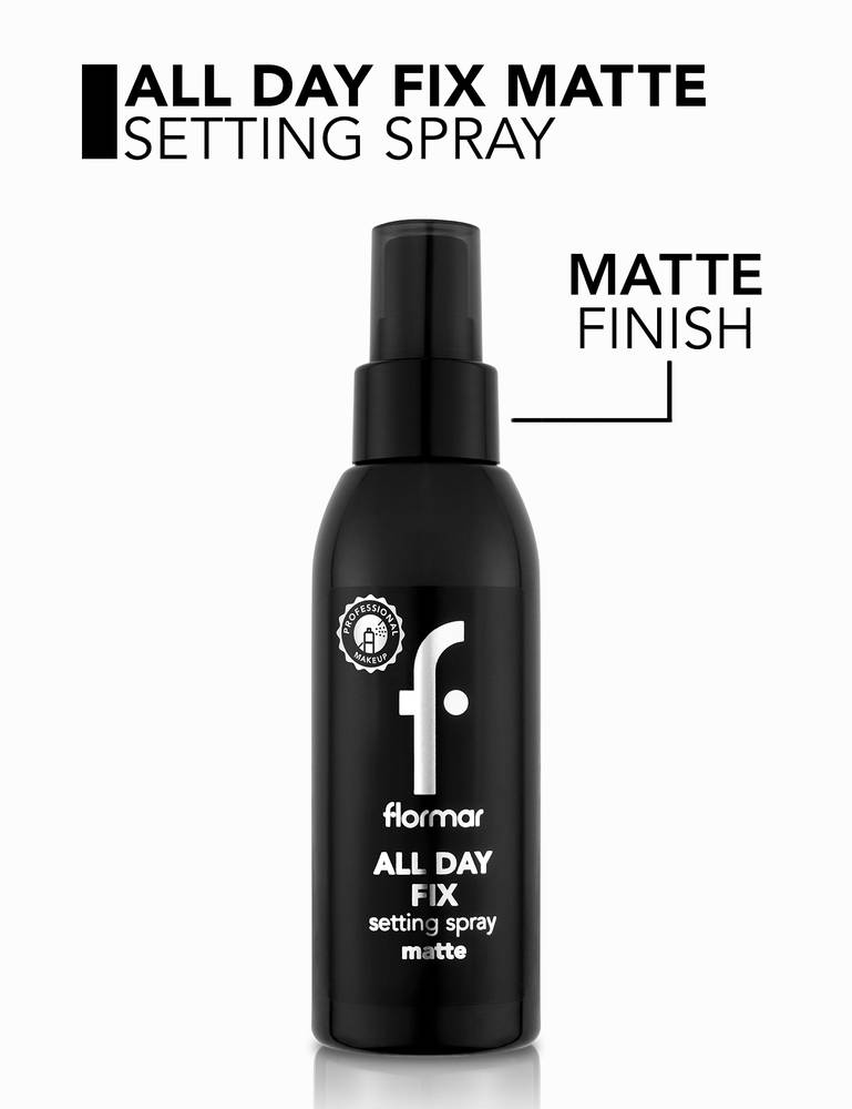 Flormar, Spray Fixer Makeup, Matte, All Day,