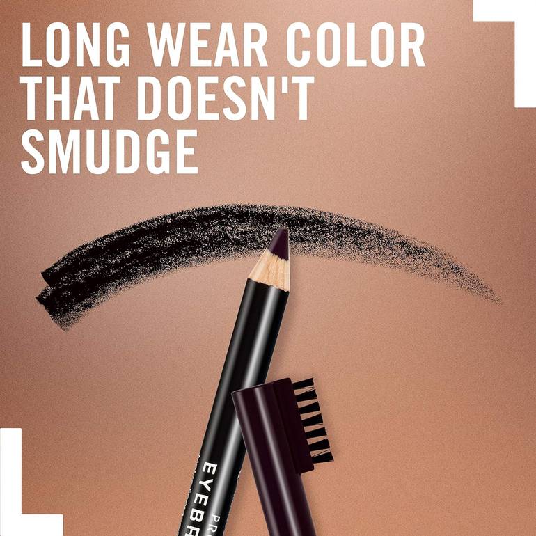 Rimmel, Brow This Way Eyebrow Pencil - 004 Black Brown