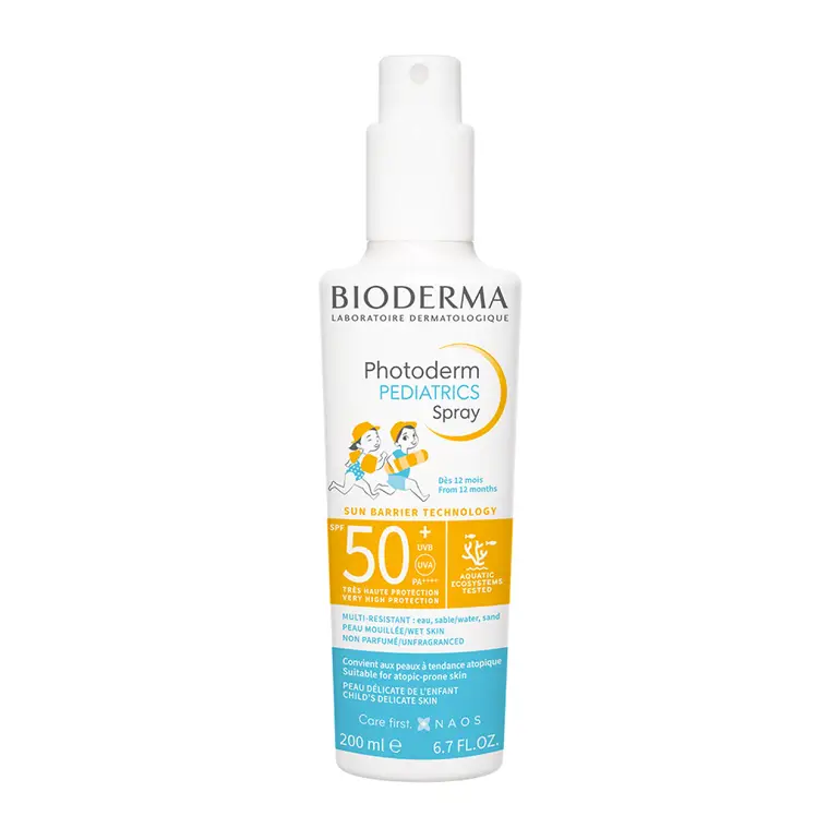 بيوديرما, بخاخ واقي شمس فوتوديرم, للأطفال, SPF50