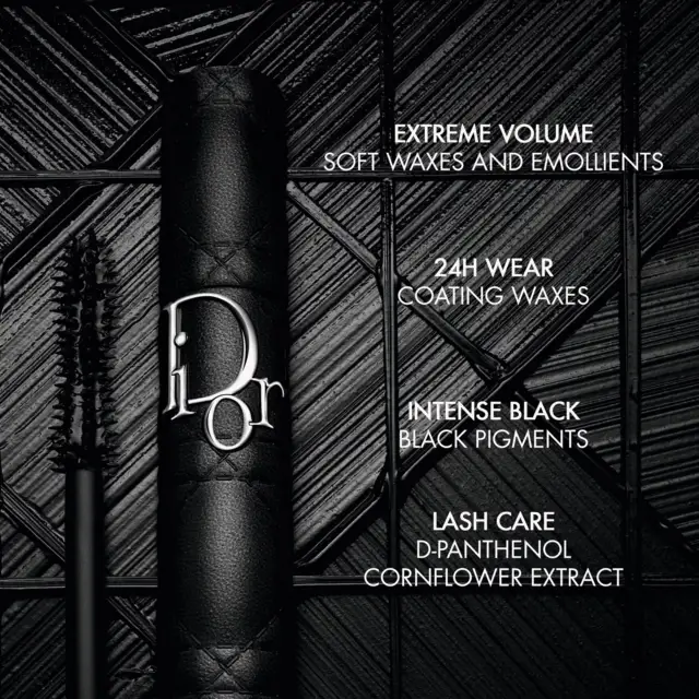 DIOR, Diorshow Overvolume Extreme, Volume Mascara, 090 Black 