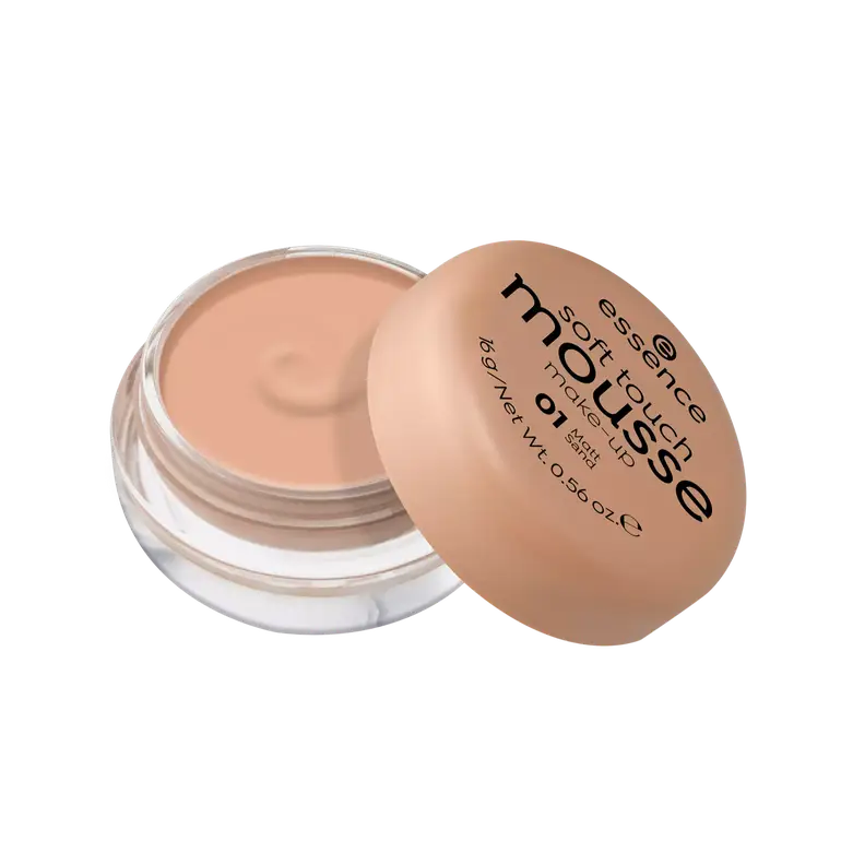 Essence Soft Touch Mousse Matte Foundation 01 Matte Sand