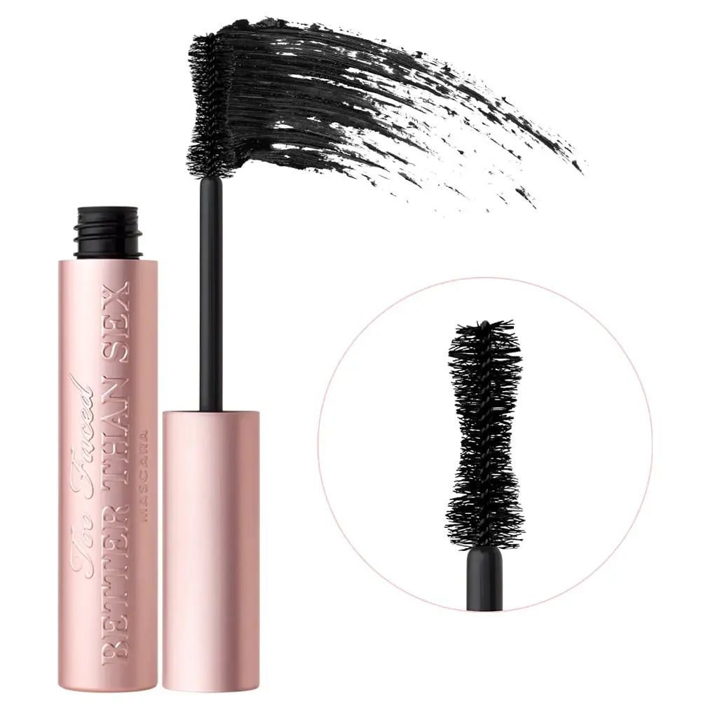 Too Faced, Better Than Sex, Lengthening and Volumizing Mascara, Black
