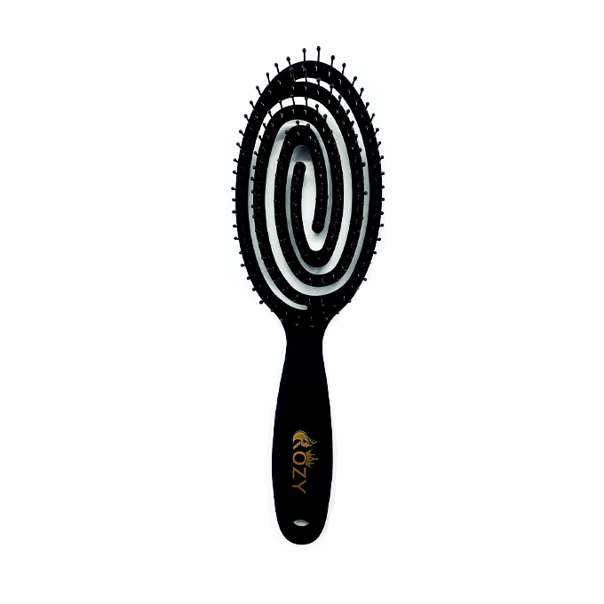 ,rozy, Deluxe Flexible Brush, for Wet Hair in Oval Shape