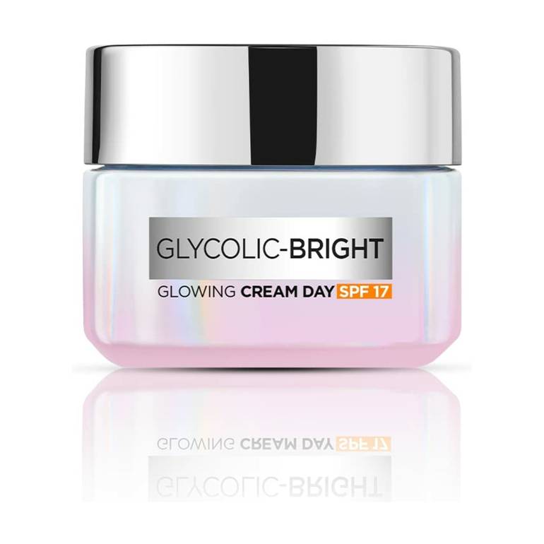 Loreal Cream Brightening and Reducing Dark Spots Day Cream with SPF15 - with glycolic acid