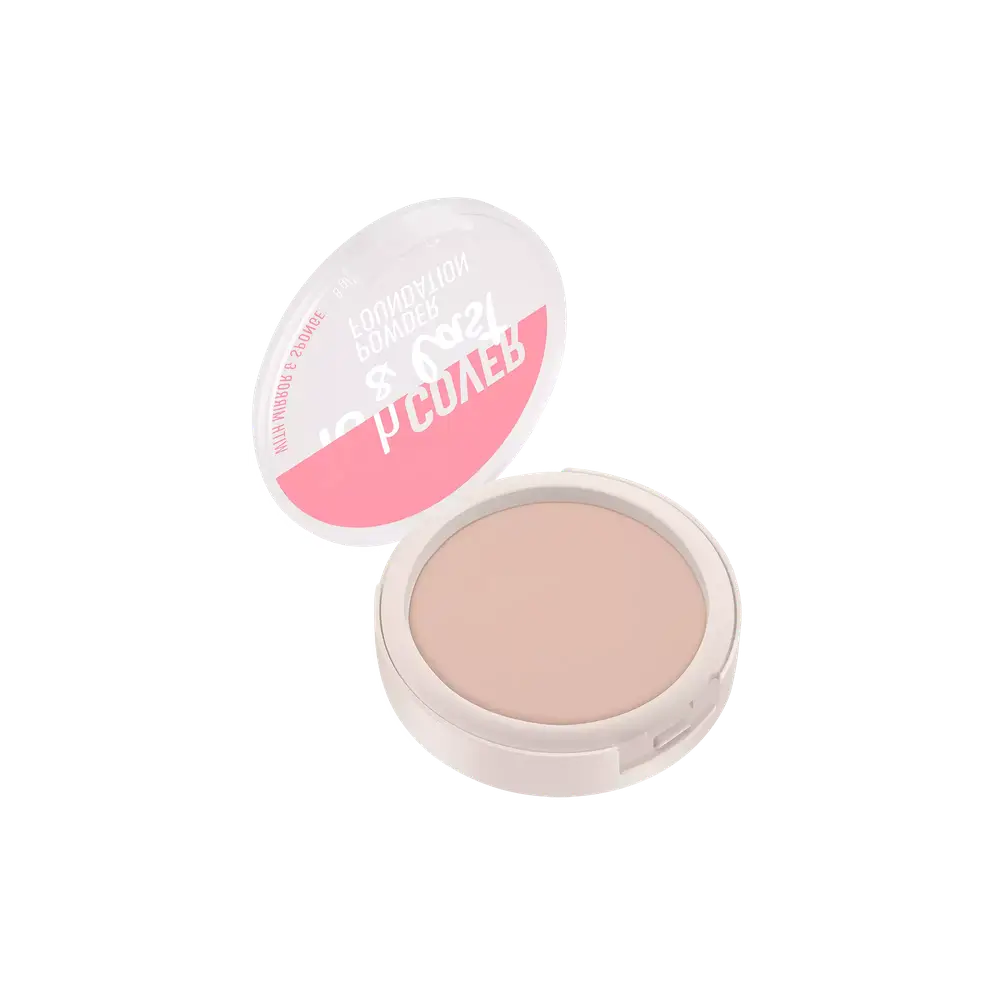 Essence Cover & Last Powder Foundation - 01 Porcelain