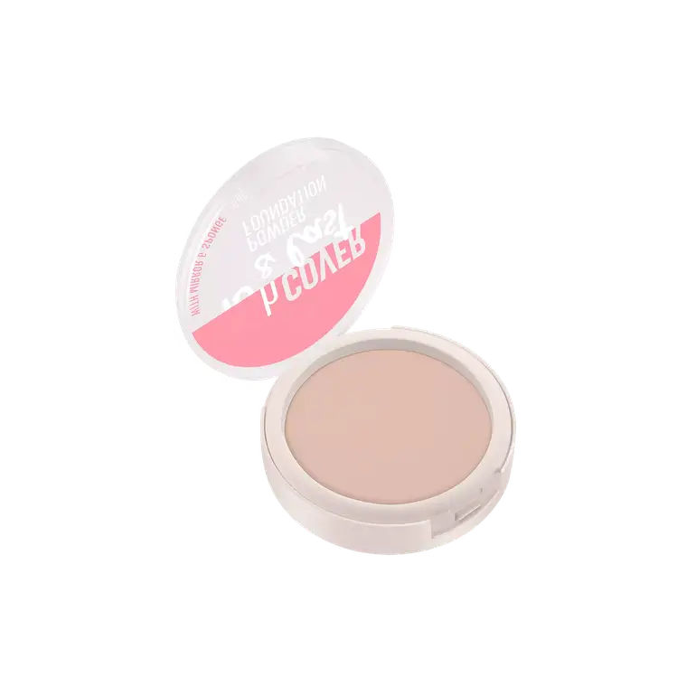 Essence Cover & Last Powder Foundation - 01 Porcelain