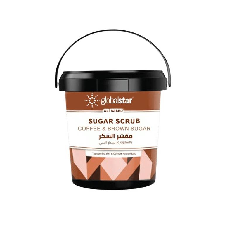 Global Star, Sugar Scrub, Coffee & Brown Sugar, 600g