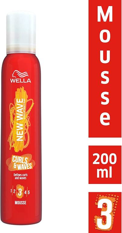 Wella, Mousse Spray, Waves, and Frizz Eraser, No. 3