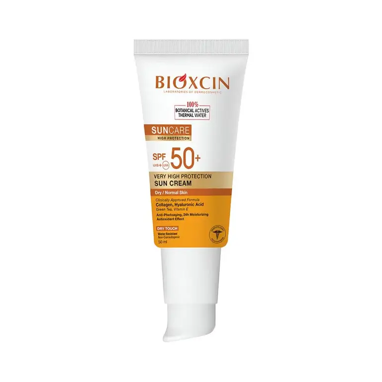 BIOXCIN, Sunscreen with SPF 50+, for Dry Skin, – 50 ml