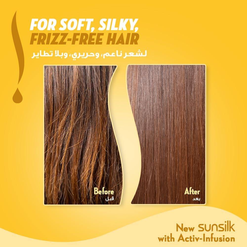 Sunsilk, Serum Conditioner, Soft & Smooth Hair, 340ml