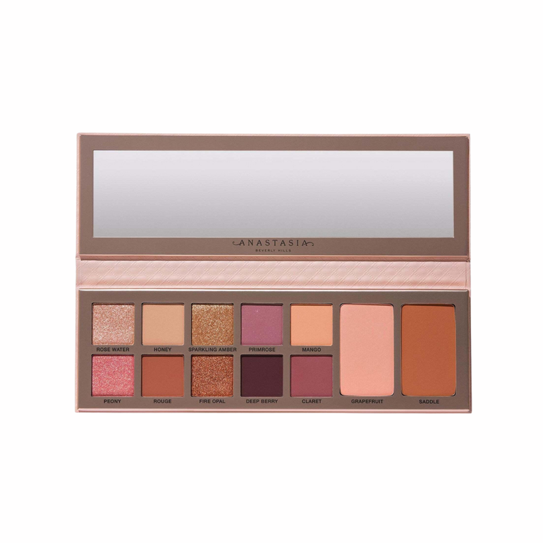 Anastasia, All-in-One Palette, Primrose, for Face and Eyes, - 12 Colors