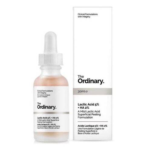 The Ordinary, Lactic Serum, Facial Scrub acid5%