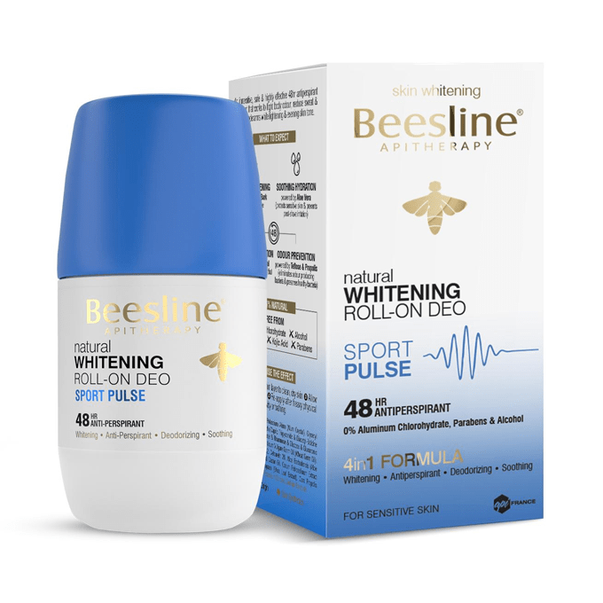 Beesline, Deodorant, Roll-On, Sport Pulse, 50ml