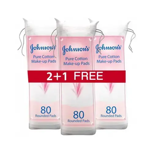 Johnson's, Pure Cotton Pads, Cosmetic Pack, - 240 Pads