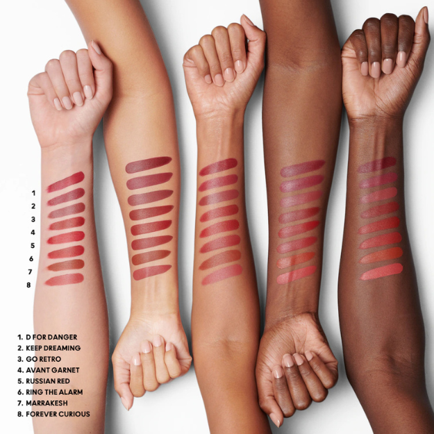 MAC, Cream Lipstick, Matte, 612 Russian Red