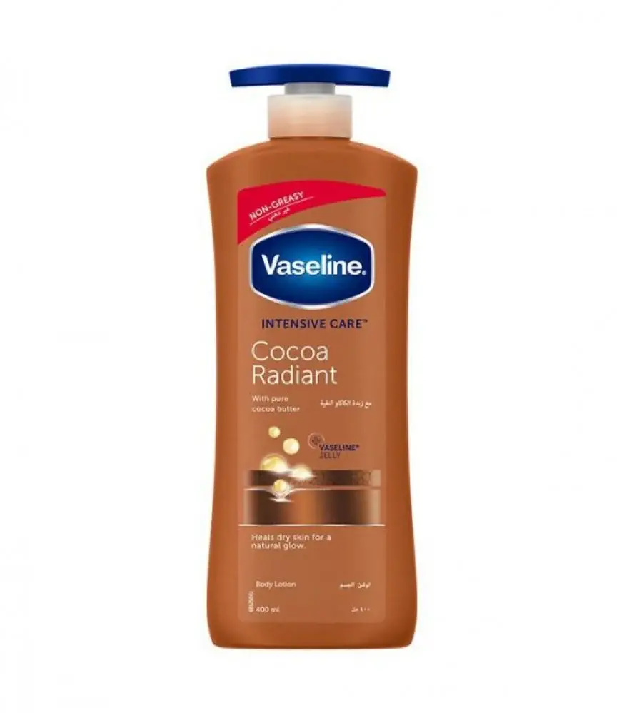 Vaseline, Intensive Care, Cocoa Butter Lotion, - 400ml